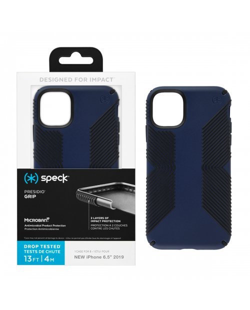 Speck Apple iPhone 11 Pro Max Presidio Grip - Coastal Blue/Black image 0