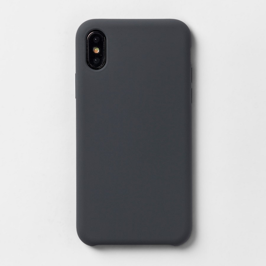 Heyday Apple iPhone X/XS Silicone Case - Gray image 0
