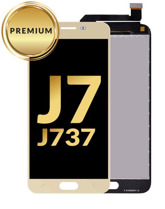 Galaxy J7 (J737/2018) LCD Assembly (GOLD) (Premium/Refurbished) image 0