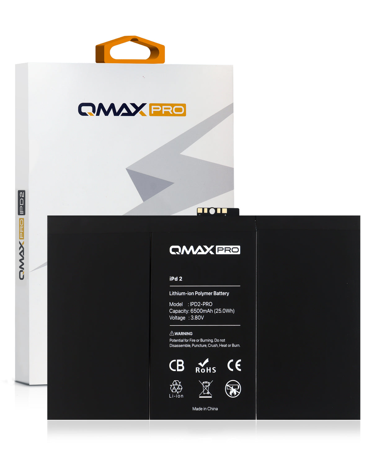 QMAX Replacement Battery for iPad 2 (Only Ground Shipping)