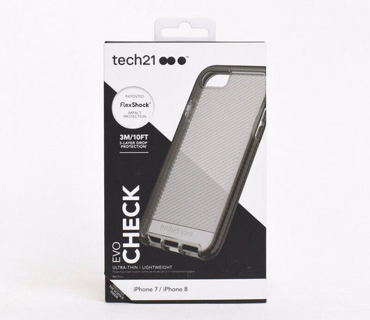 Tech 21 Evo Check Apple iPhone 7/8 -Smokey Black Case image 0