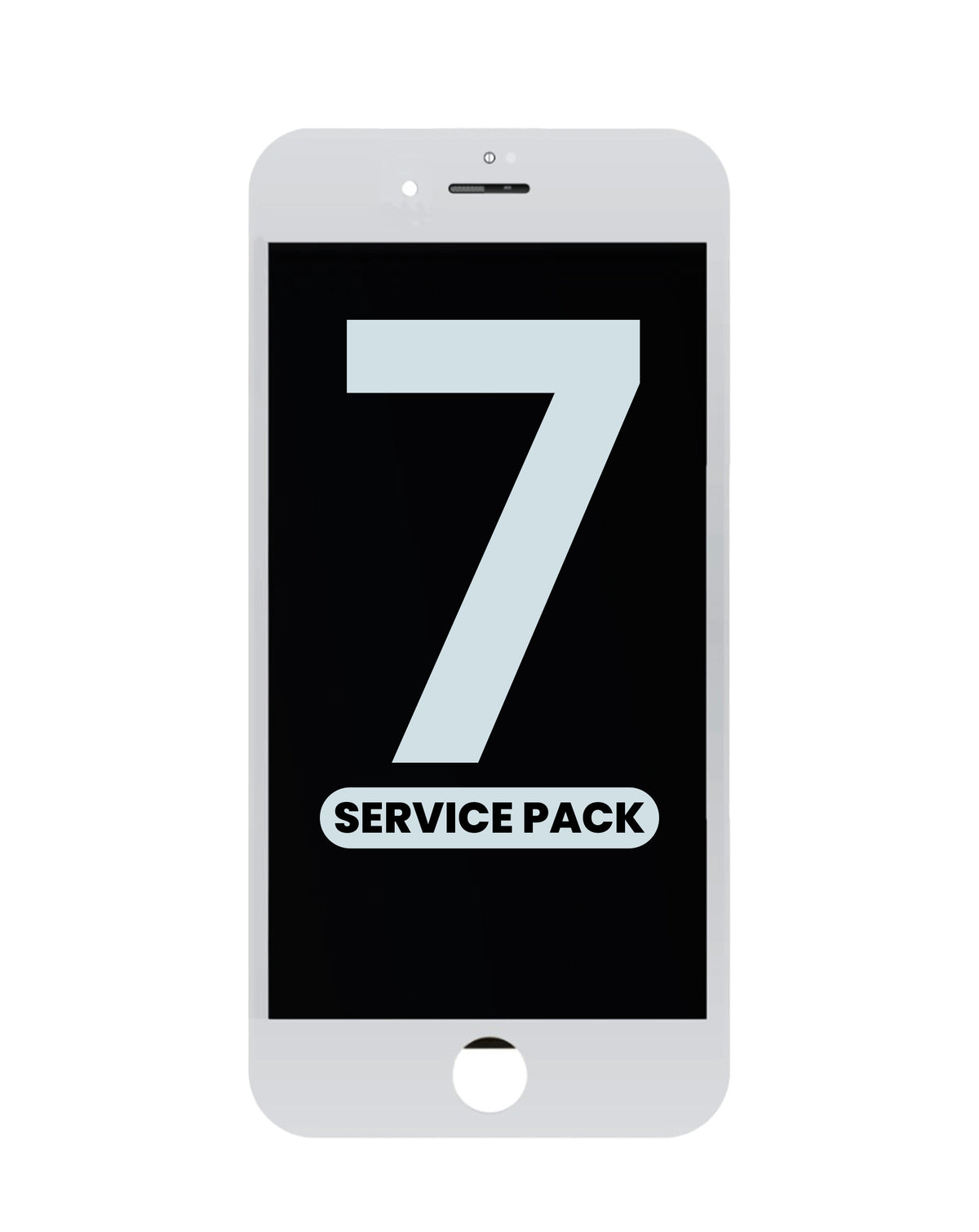 LCD Assembly for iPhone 7 (WHITE) (Service Pack)