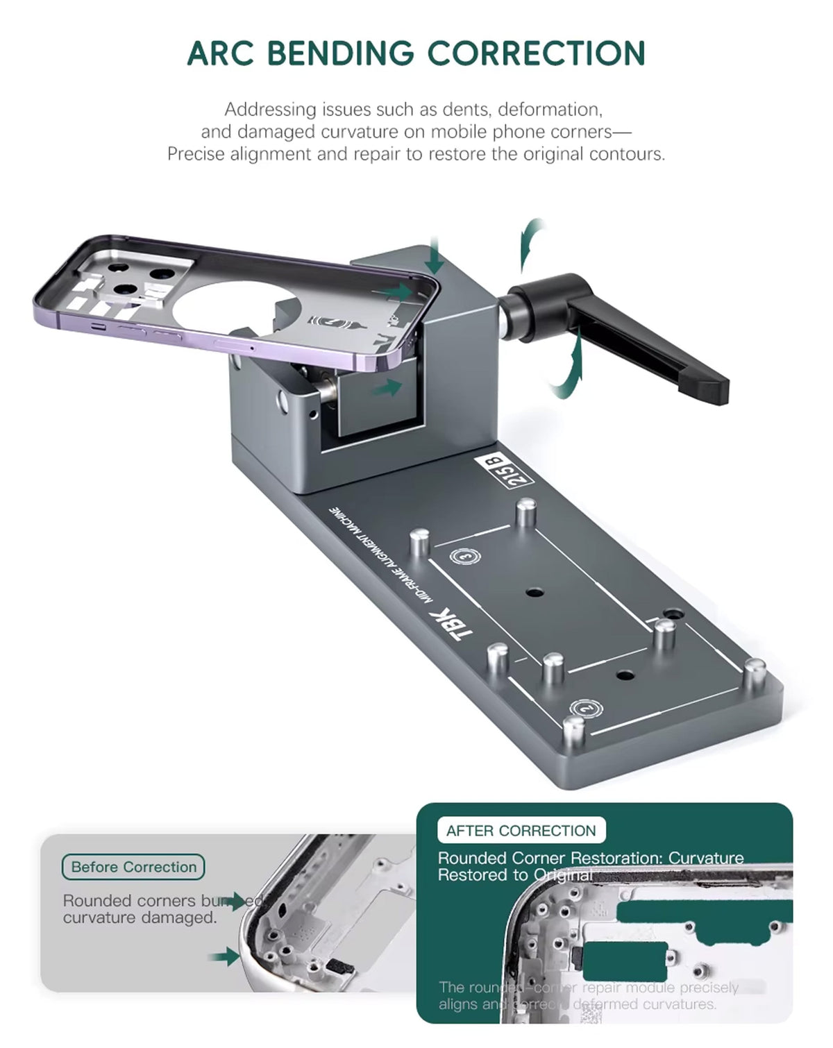 TBK 215B Mid-frame Correction (Only Ground Shipping)