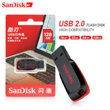 SANDISK Cruzer U Flash Drive 16GB USB 2.0 Black - 7899 image 0