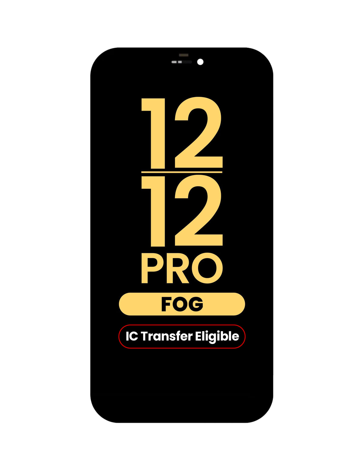 OLED Assembly for iPhone 12 Pro / 12 (Premium Assembled) (IC Transfer Eligible)