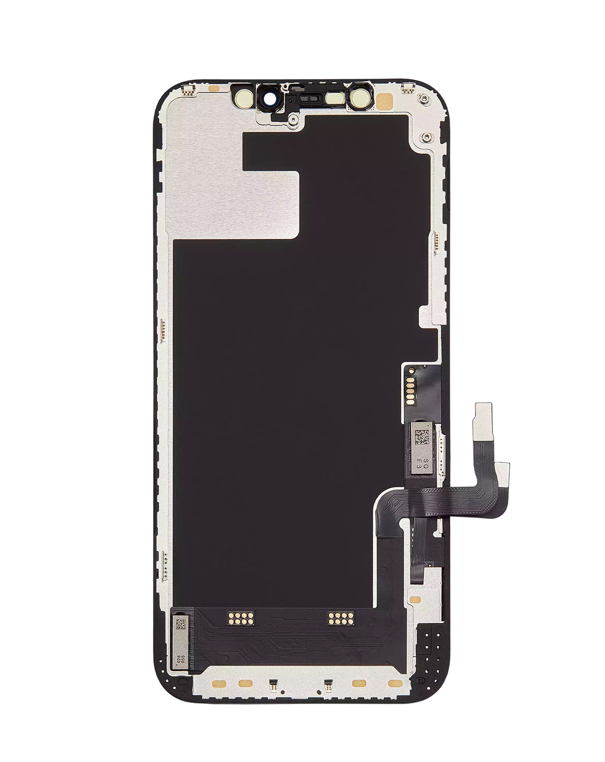 OLED Assembly for iPhone 12 Pro / 12 (Aftermarket Soft / QV8) (IC Transfer Eligible) (Exclusive OLED Breakage Warranty)