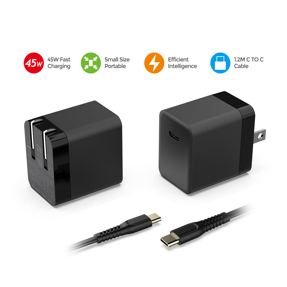 Dobe 45W GaN Quick Charger for Nintendo Switch / Switch 2 / Switch Lite / Switch OLED / Steam Deck (Only Ground Shipping)