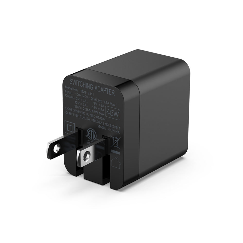 Dobe 45W GaN Quick Charger for Nintendo Switch / Switch 2 / Switch Lite / Switch OLED / Steam Deck (Only Ground Shipping)