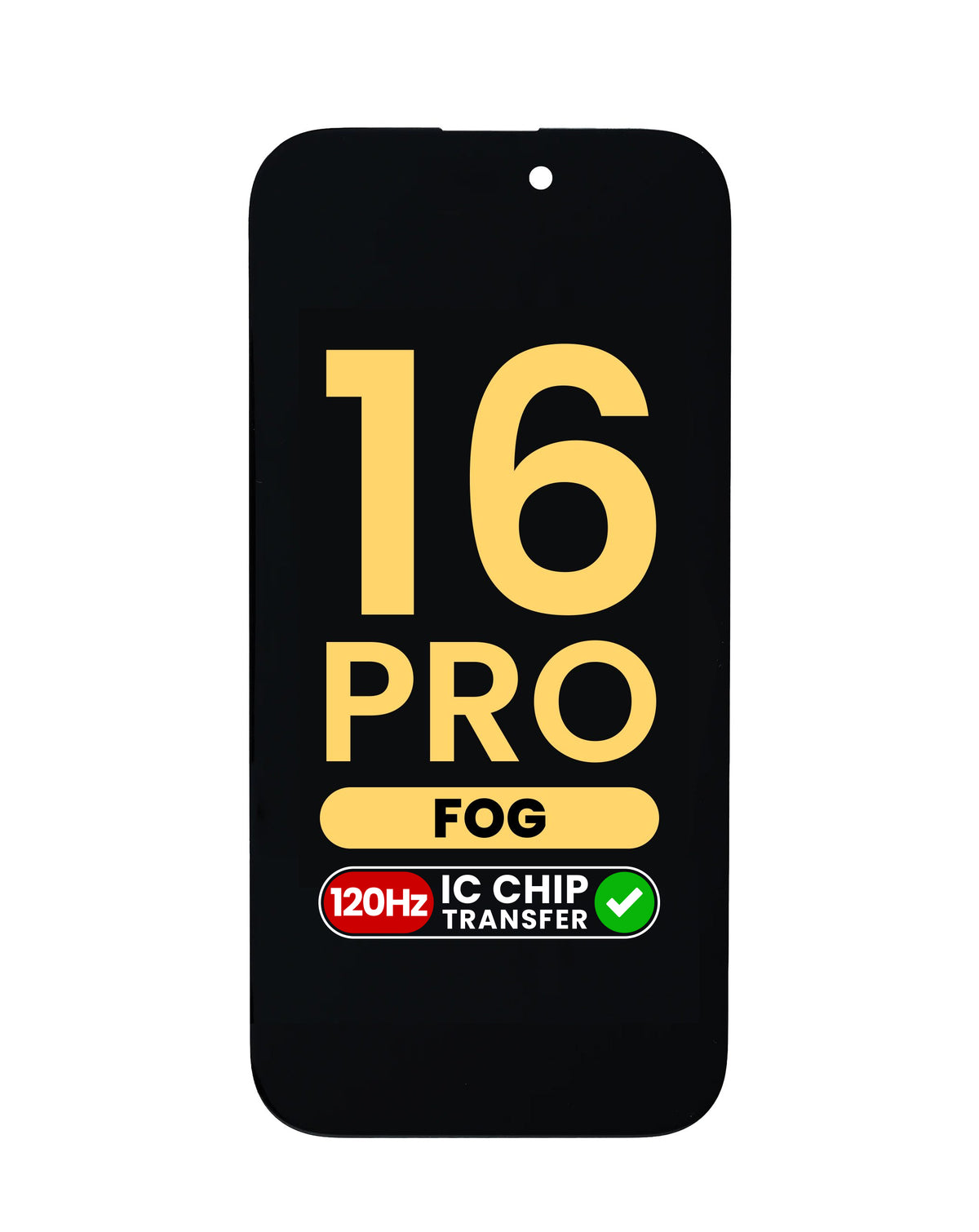 OLED Assembly for iPhone 16 Pro (Premium Assembled / 120HZ) (IC Transfer Eligible)