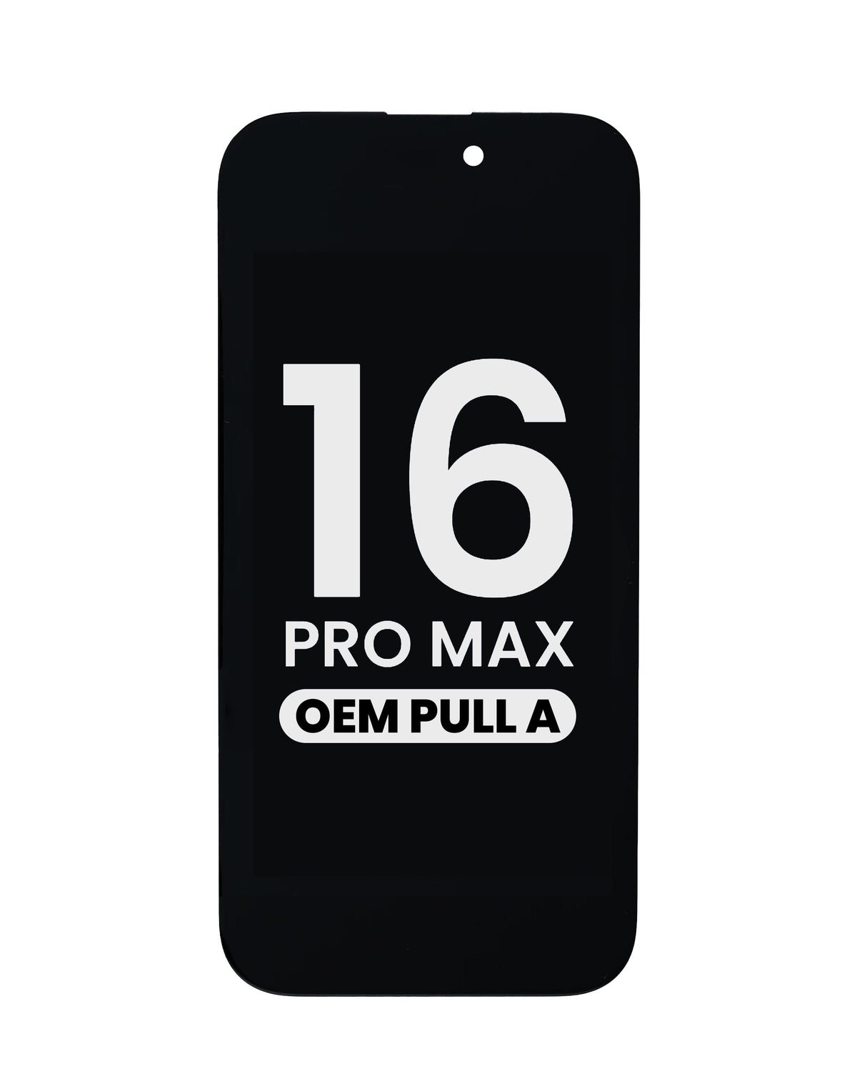 OLED Assembly with Light Sensor Flex Cable for iPhone 16 Pro Max (OEM Pull A Grade)