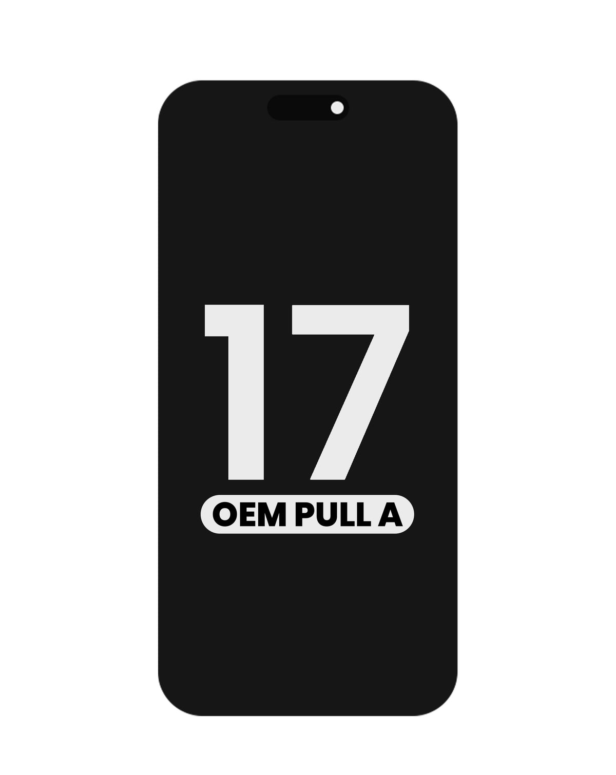 OLED Assembly with Light Sensor Flex Cable for iPhone 17 (OEM Pull A Grade)