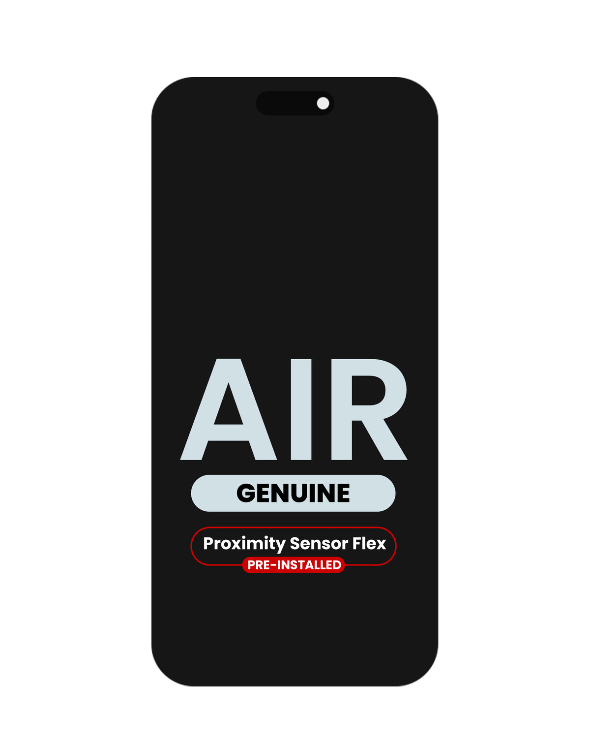OLED Assembly with Proximity Sensor Flex Pre-Installed for iPhone Air (Genuine)