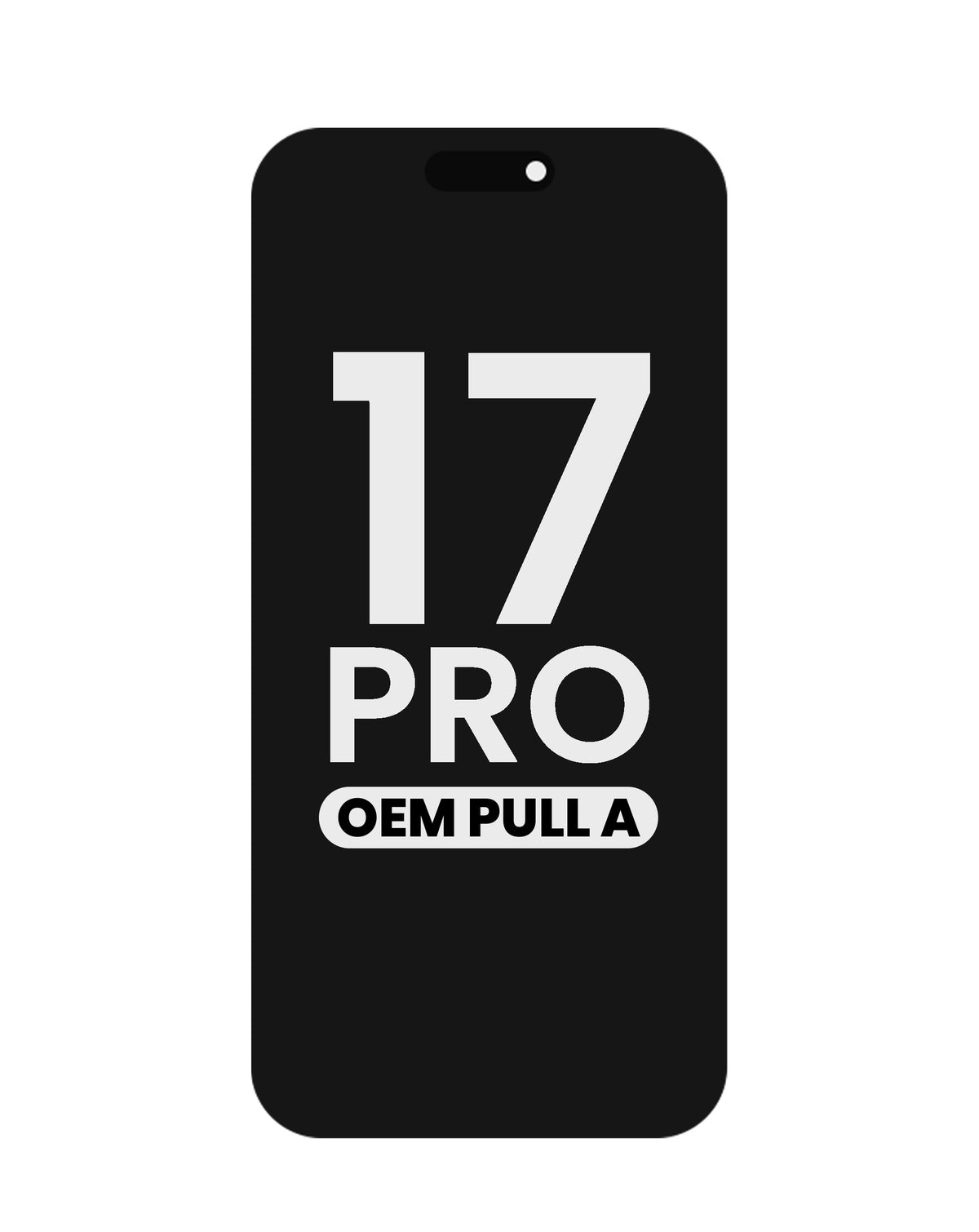 OLED Assembly with Light Sensor Flex Cable for iPhone 17 Pro (OEM Pull A Grade)