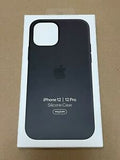 Apple iPhone 12 / 12 Pro Silicone Case with MagSafe - Black image 0