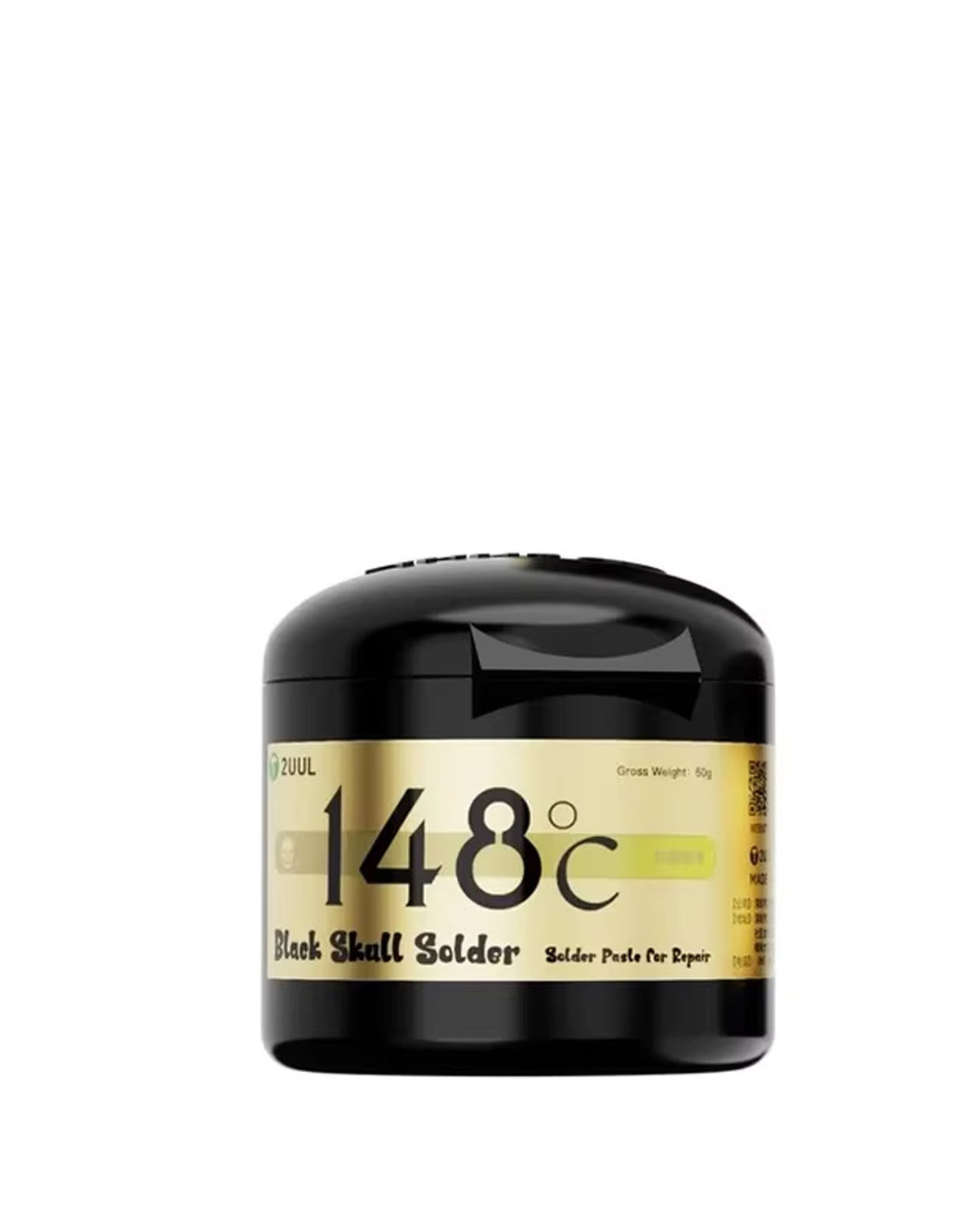 2UUL BS148 Black Skull Solder Paste 148℃ (50g)
