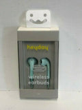 Heyday Wireless Flat Bluetooth Earbuds - Light Teal image 0