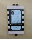 LuMee Duo Phone Case, White Marble | Front & Back LED Lighting, Variable Dimmer image 0