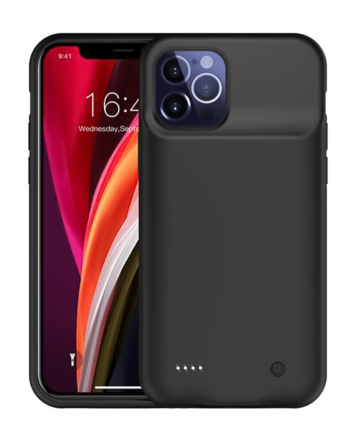 Portable Protective Charging Case (4500 mAh) for iPhone 12 Pro Max (BLACK) (Only Ground Shipping)