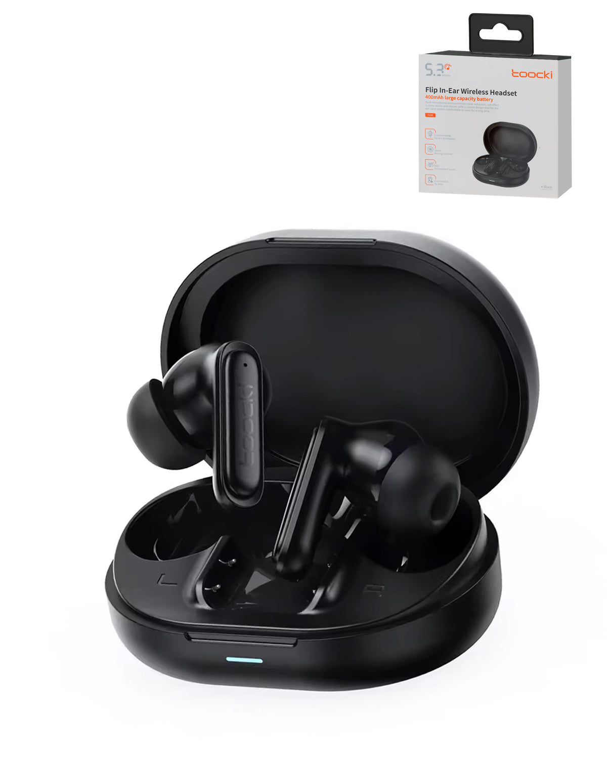 Toocki Hi-Fi Active Noice Cancelling Wireless Earbuds (Only Ground Shipping)