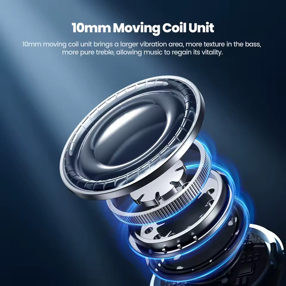 Toocki Hi-Fi Active Noice Cancelling Wireless Earbuds (Only Ground Shipping)