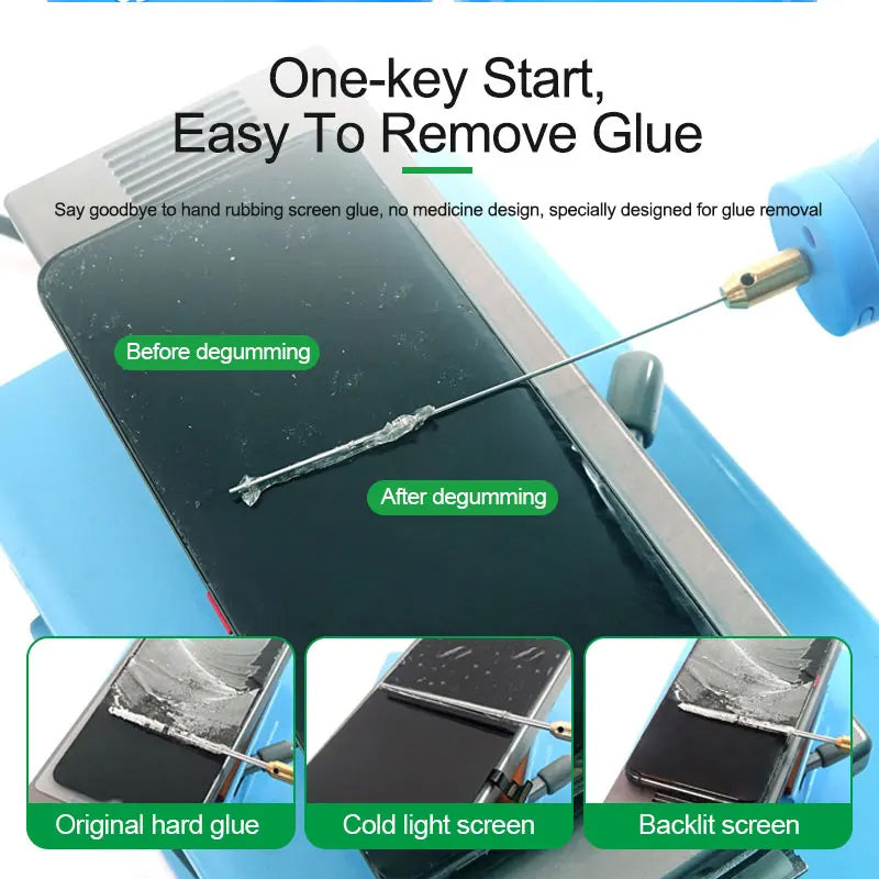 RELIFE RL-056D Intelligent Cutting And Degumming OCA Glue Remover Machine (Only Ground Shipping)