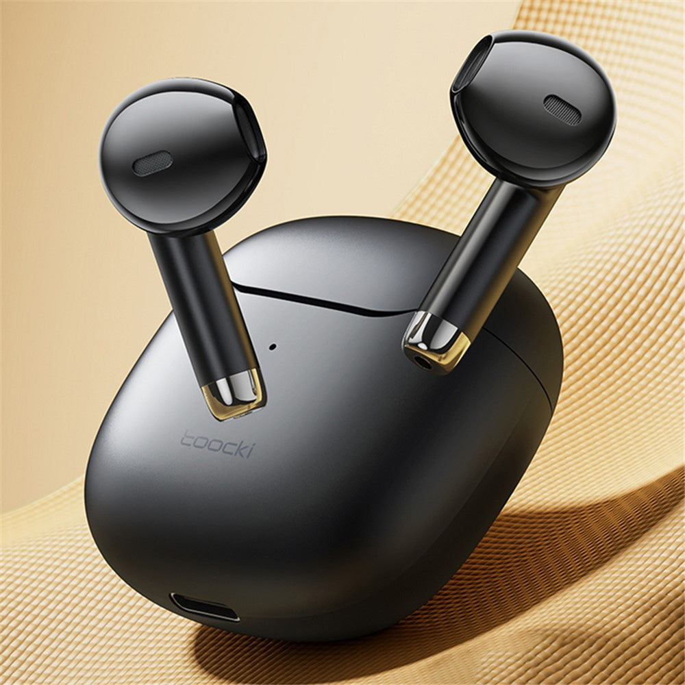 Toocki TWS Bluetooth 5.3 Waterproof Wireless Earbuds (BLACK) (Only Ground Shipping)