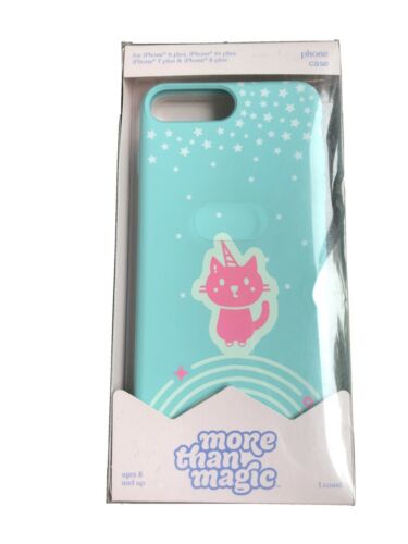 Apple iPhone 8/7 Plus/6s Plus Plus/6 Plus Carcasa-mÃ¡s que Magic-Verde Azulado/Rosa Kit image 0