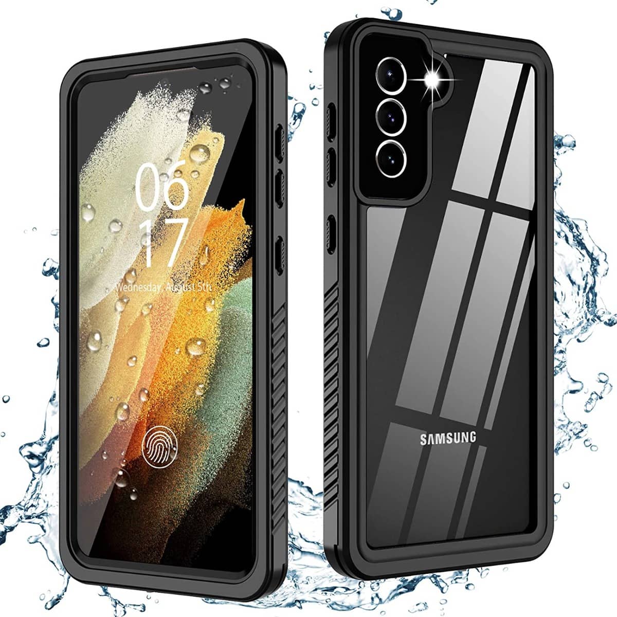 Galaxy S21 REDPEPPER FS Series Transparent Waterproof Hybrid Case (Only Ground Shipping)