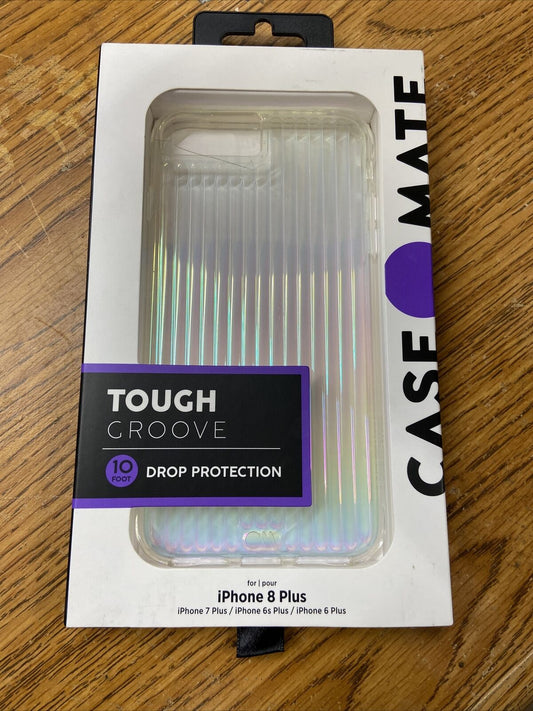 Case-Mate Apple iPhone 7 / 8 Plus Iridescent Grooves image 0