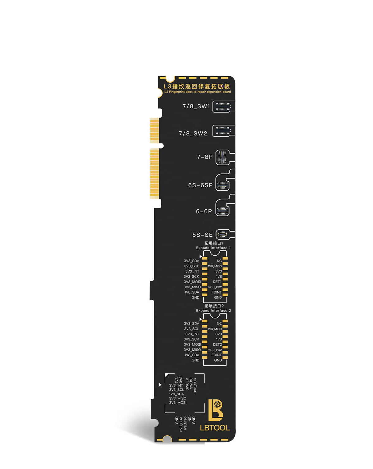 LUBAN L3 Fingerprint Return Repair Board for 5S to 8 Plus