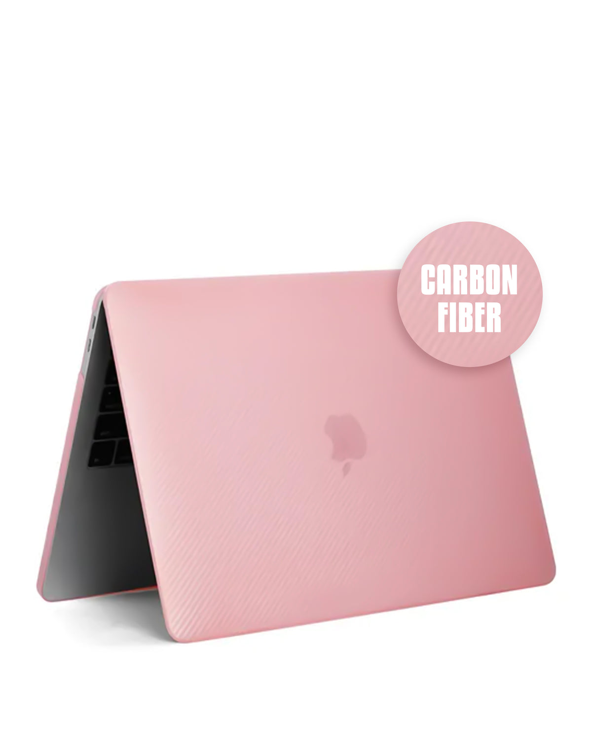 Carbon Fiber Protective Case (PINK) for MacBook Pro 14.2 (A2442 / A2779) (Only Ground Shipping)