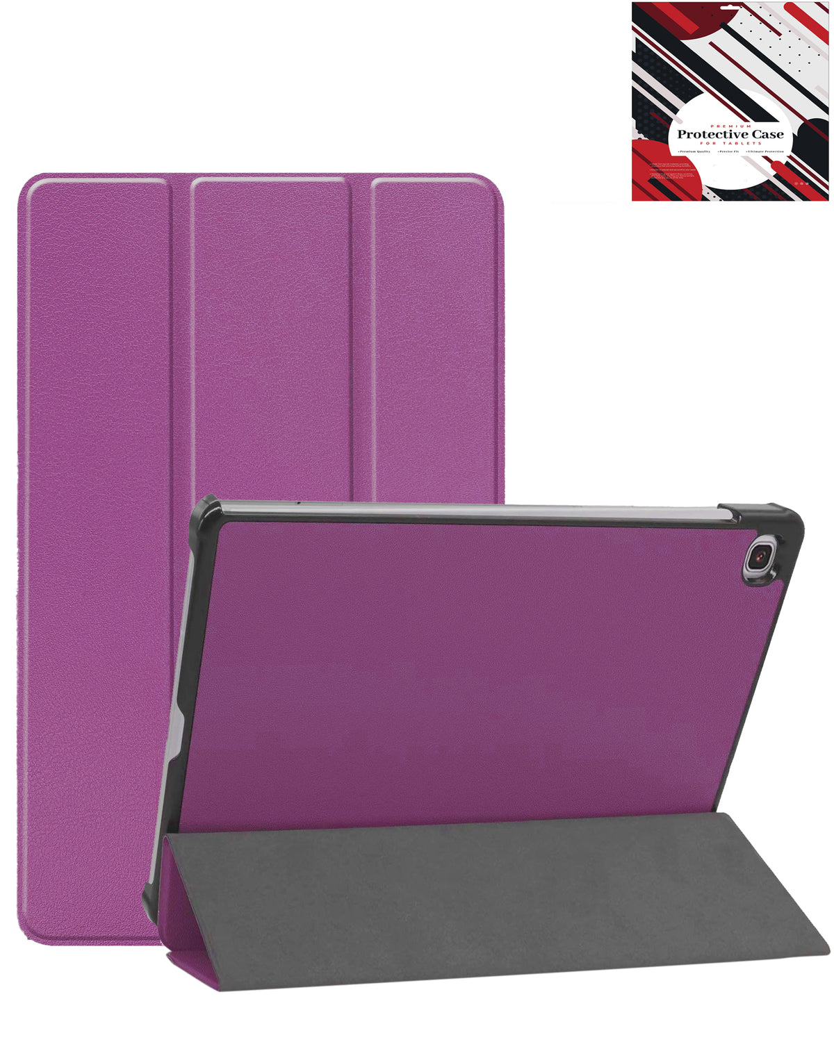 Smart Shockproof Stand Case for Galaxy Tab S6 lite 10.4" - PURPLE (Only Ground Shipping)