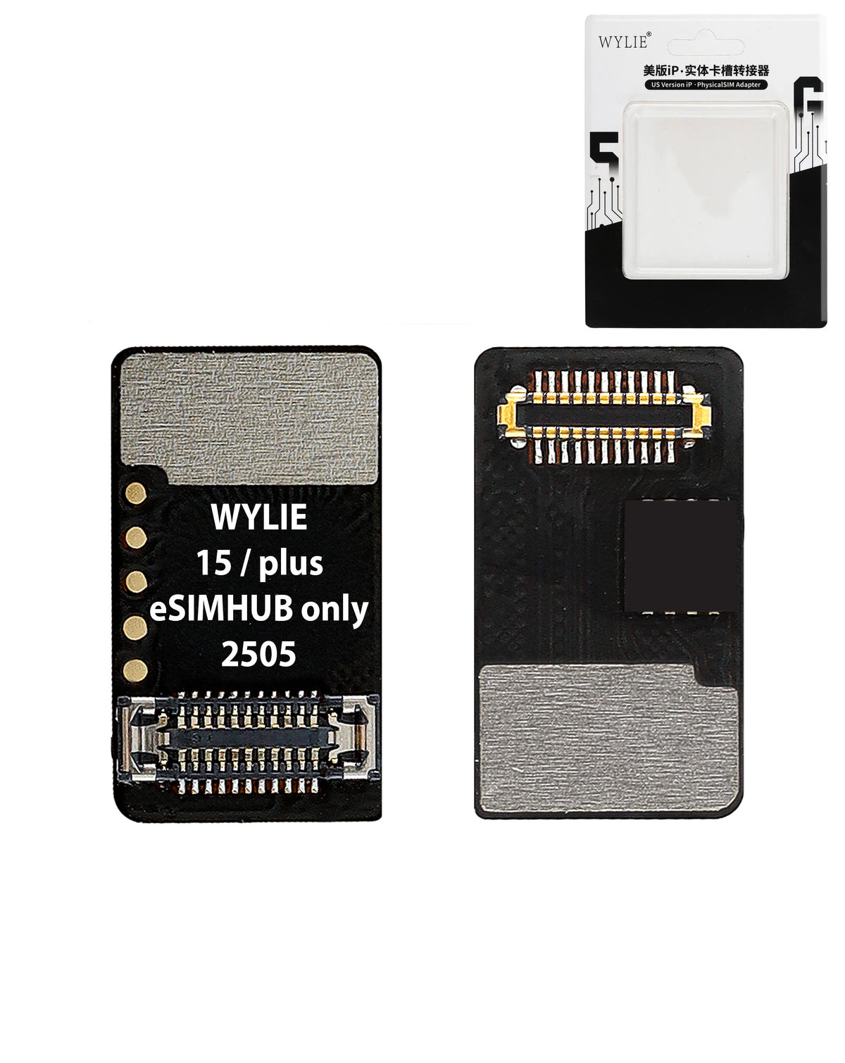 WYLIE eSIM Only Solution NO CNC NO Physical SIM Required for iPhone 15 / 15 Plus