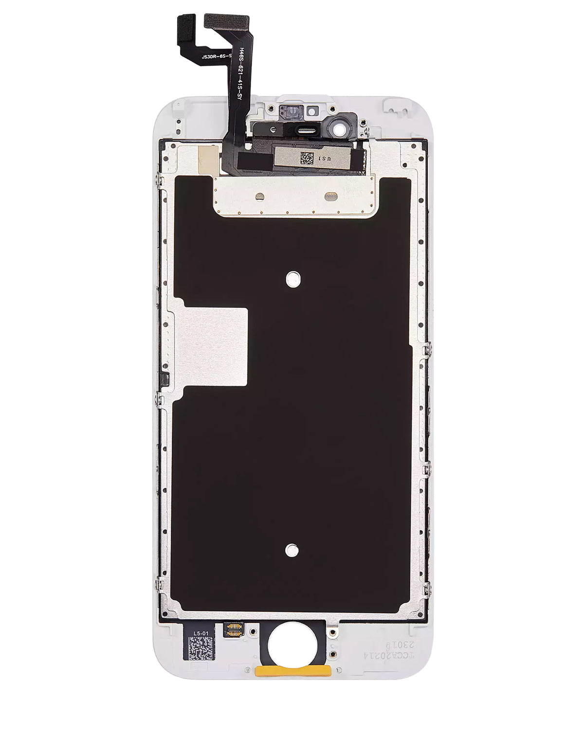 LCD Assembly with Steel Plate for iPhone 6S (WHITE) (Premium)