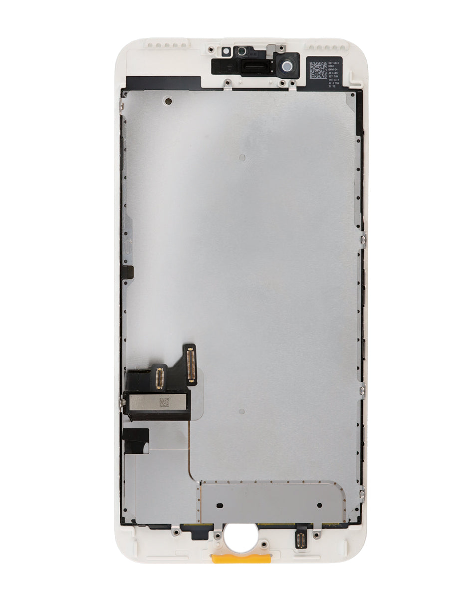 LCD Assembly with Steel Plate for iPhone 7 Plus (WHITE) (Premium / LG)