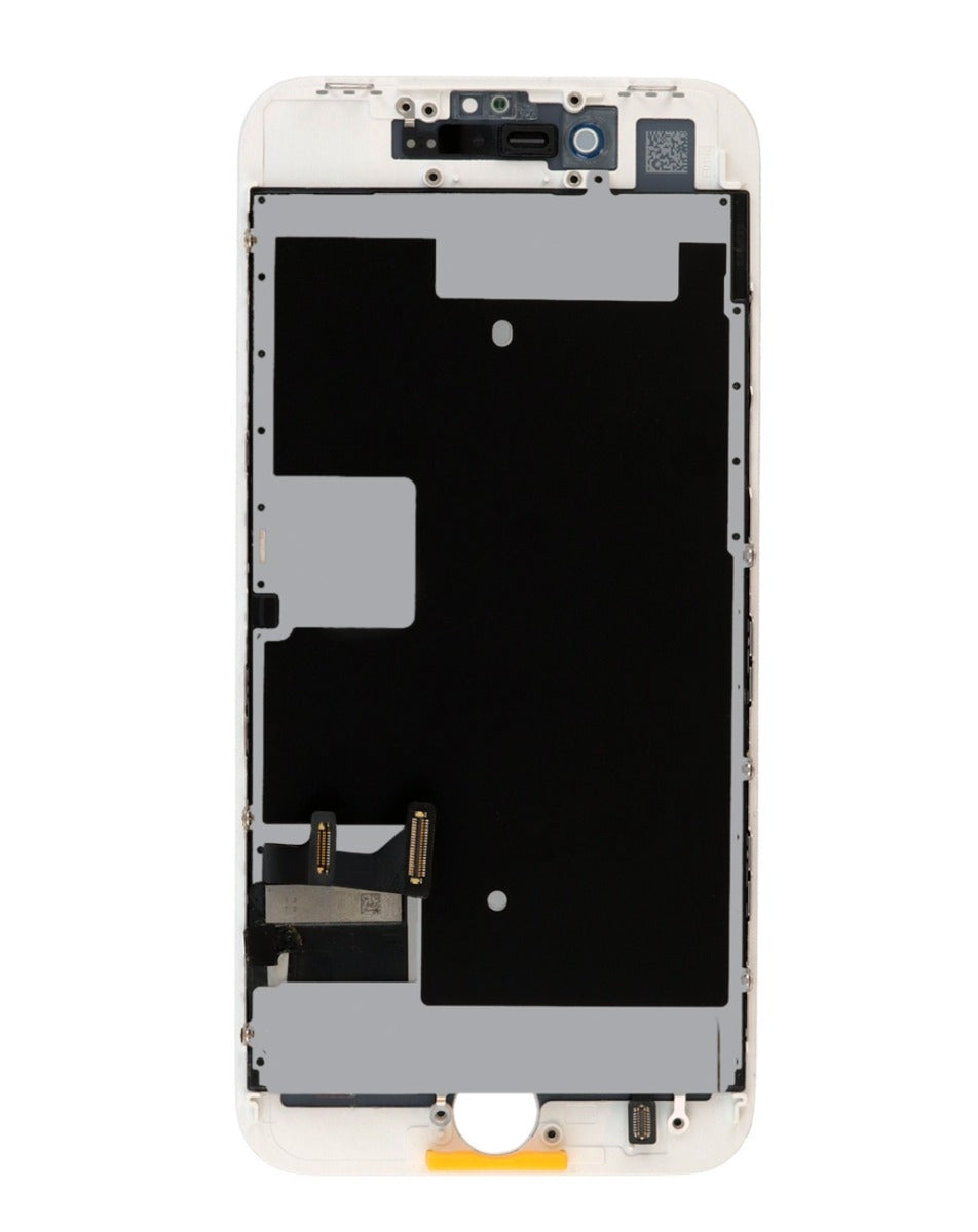 LCD Assembly with Steel Plate for iPhone 8 / SE (2020 / 2022) (WHITE) (Premium / LG)