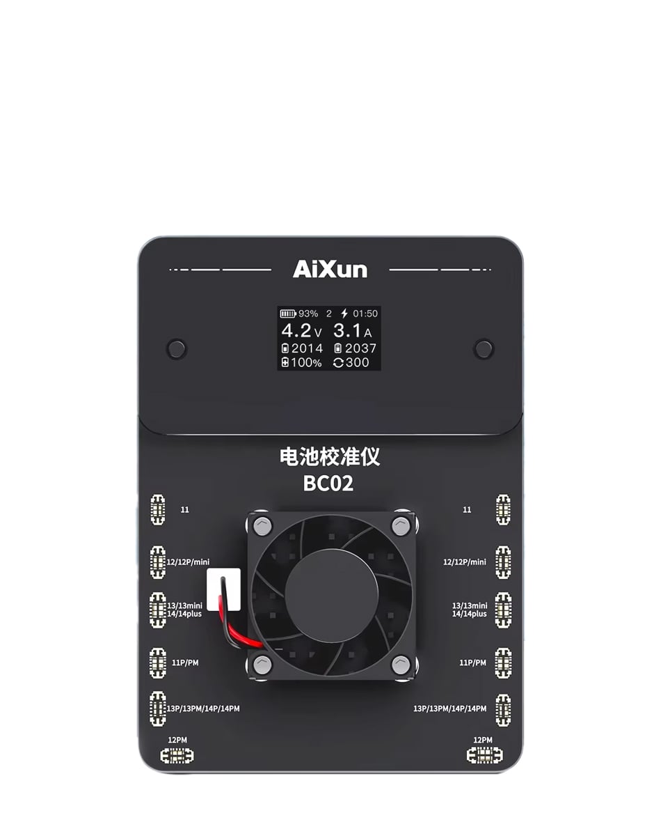 AiXun BC02 Dual Channel Battery Calibrator for iPhone 11 to 14 Pro Max (Not Returnable)