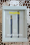 Heyday ~ Navy Blue ~ 3' Long ~ 3.5 mm Audio Aux Plug ~ Charging Cable image 0