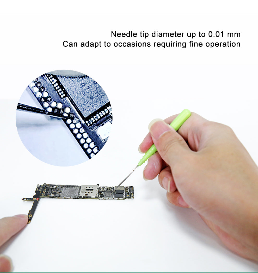 BEST 66 (3in1) Jump Wire Soldering Patching Tools with 2 pcs Stainless Remove Glue Scraper Needles