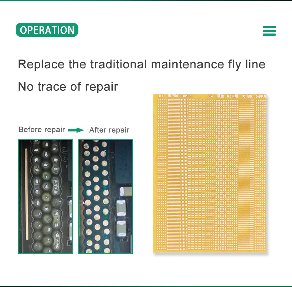 BEST 66 (3in1) Jump Wire Soldering Patching Tools with 2 pcs Stainless Remove Glue Scraper Needles