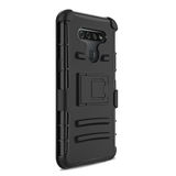 LG Aristo 5 Soft Grip Rubber Cover Case - BLACK image 0