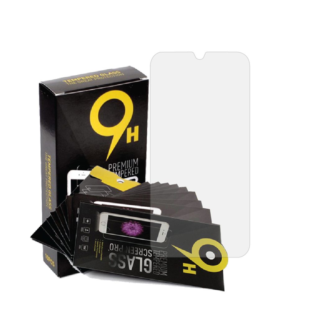 Galaxy A10 (A105) Clear Tempered Glass (Case Friendly/2.5D) image 0