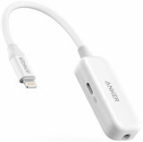 Anker - Lightning to 3.5mm Audio Adapter and Pass Through Charging - White image 0