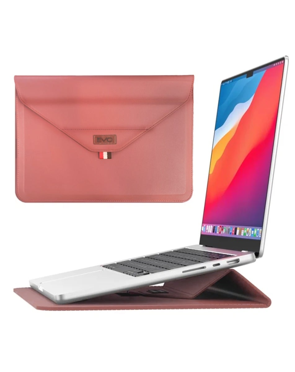 EVO Laptop & iPad 15" Sleeve Pouch Bag - ROSE GOLD (Only Ground Shipping)