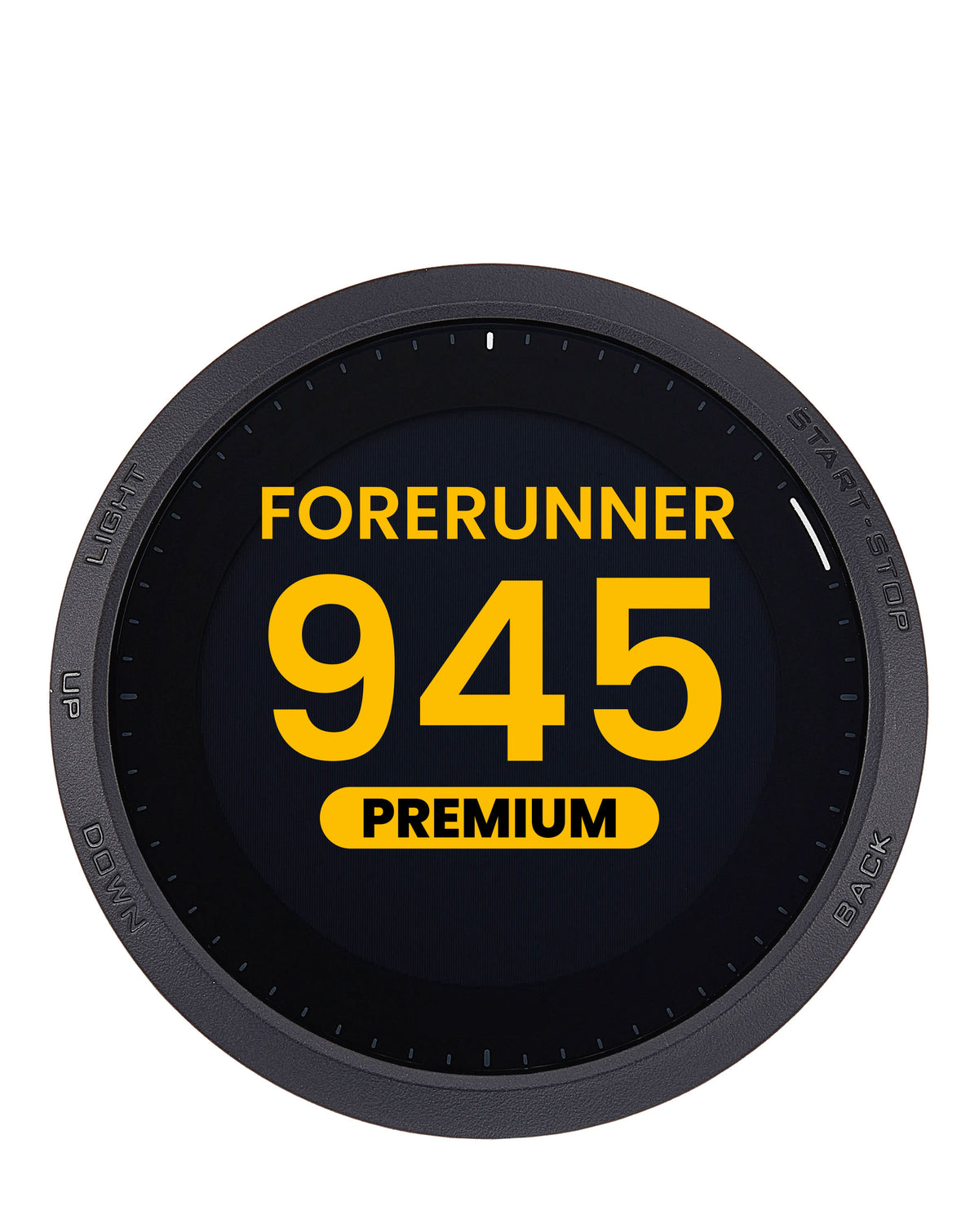 LCD Assembly with Frame for Garmin forerunner 945 (2019) (WHITE) (Premium)