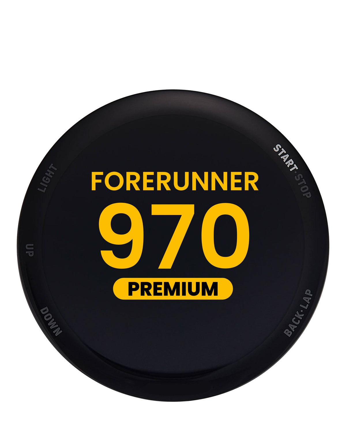 OLED Assembly without Frame for Garmin forerunner 970 (2025) (BLACK) (Premium)