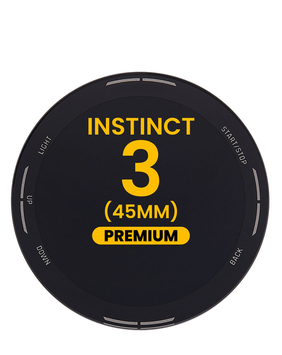 OLED Assembly without Frame for Garmin Instinct 3 (45MM) (2025) (BLACK) (Premium)
