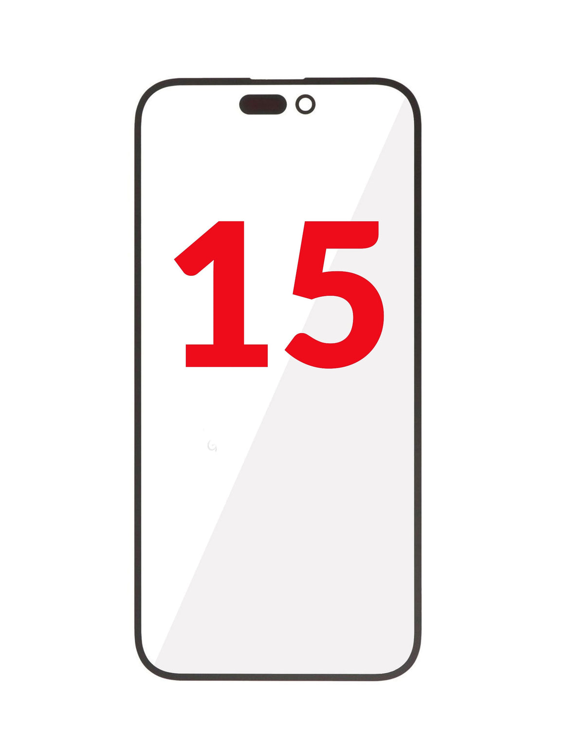 G+ OCA PRO 2-in-1 (Front Glass + OCA) for iPhone 15 (Pack of 5)