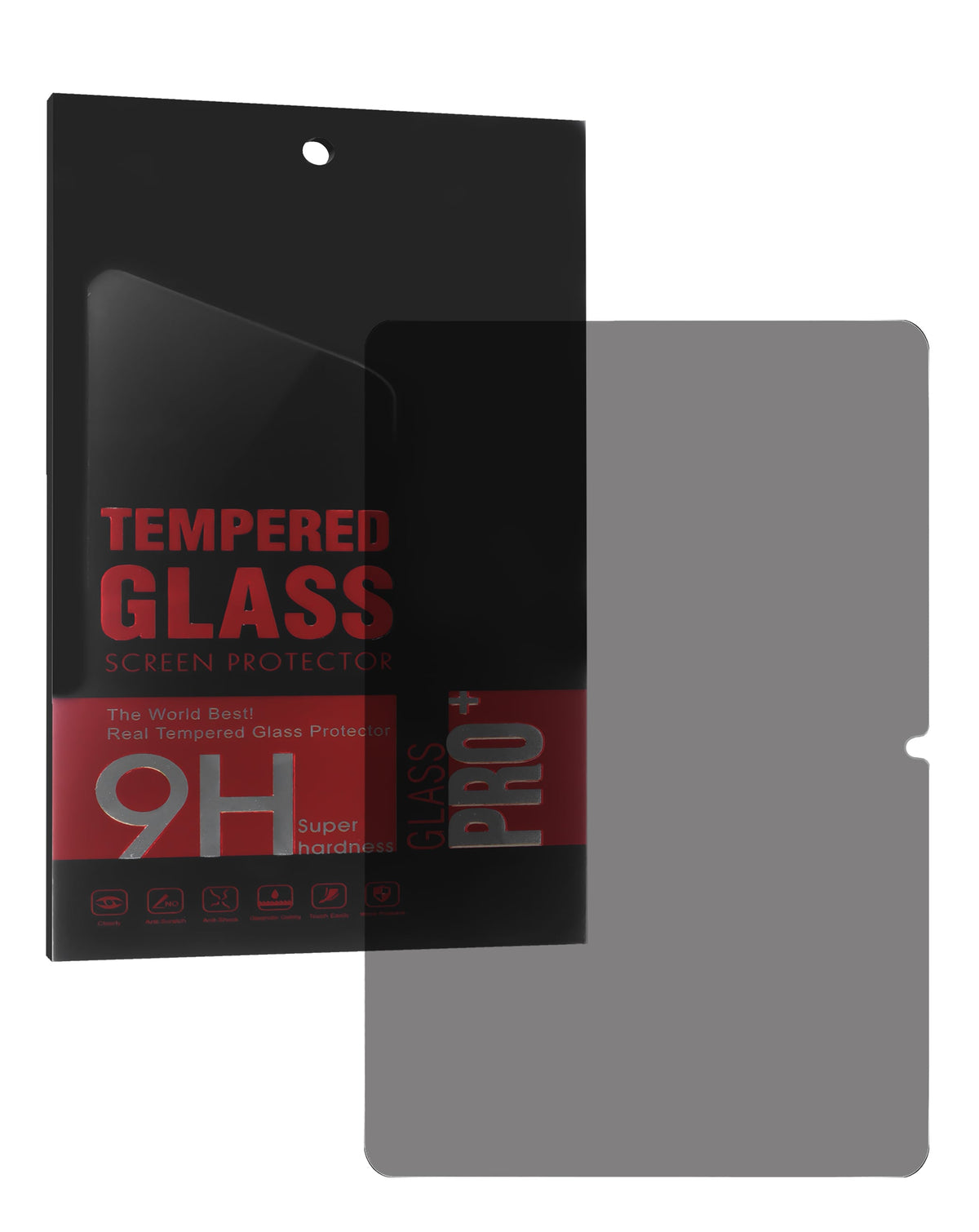 Privacy Tempered Glass for Galaxy Tab A9+ (2.5D / 1 Piece)