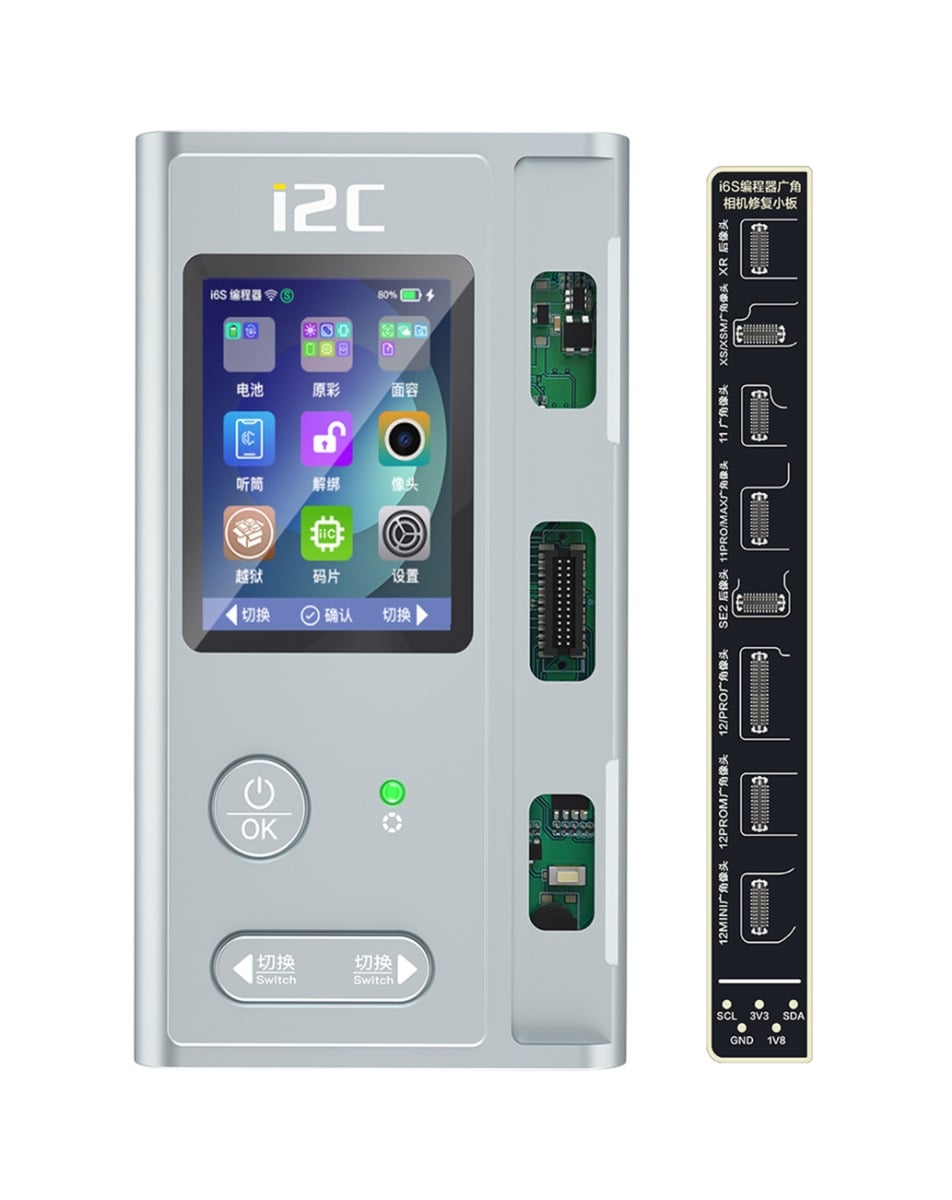 i2C i6S Programmer Wide Angle Camera Repair Board for iPhone XR to 12 Pro Max (1 Pcs Host) (Not Returnable)